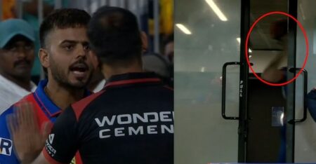 അമ്പയറുമായി തർക്കം: ഡൽഹി താരങ്ങൾക്കെതിരെ നടപടി, കളിയിൽ വിവാദം