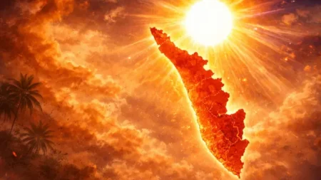 സംസ്ഥാനത്ത് ഉഷ്ണതരംഗം ശക്തം; 12 ജില്ലകളിൽ ജാഗ്രതാ നിർദ്ദേശം, പാലക്കാട് 40 ഡിഗ്രിയിലേക്ക്