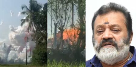 മുണ്ടത്തിക്കോട് വെടിക്കെട്ടപകടം: മരിച്ചവരുടെ കുടുംബത്തിന് ഒരു ലക്ഷം രൂപ സഹായവുമായി സുരേഷ് ഗോപി