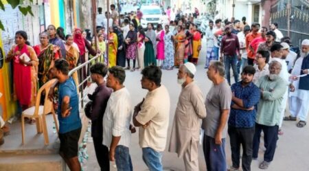 തമിഴ്നാട് നിയമസഭാ തിരഞ്ഞെടുപ്പ്: റെക്കോർഡ് പോളിംഗ്, 84.35% വോട്ട് രേഖപ്പെടുത്തി