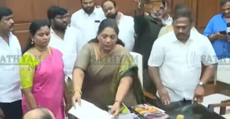 തമിഴ്നാട് രാഷ്ട്രീയത്തിൽ അട്ടിമറി; മൂന്ന് എഐഎഡിഎംകെ എംഎൽഎമാർ രാജിവെച്ചു; വിജയ്യുടെ തമിഴക വെട്രി കഴകത്തിലേക്ക് നീങ്ങുന്നതായി സൂചന