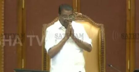കേരള നിയമസഭാ സ്പീക്കറായി തിരുവഞ്ചൂർ രാധാകൃഷ്ണനെ തിരഞ്ഞെടുത്തു