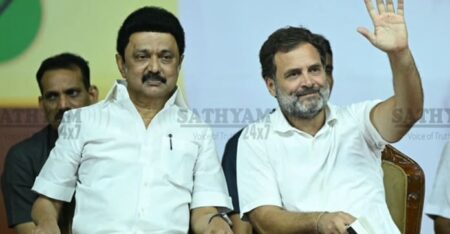 തമിഴ്നാട് രാഷ്ട്രീയത്തിൽ നിർണ്ണായക നീക്കം; ഡിഎംകെയ്ക്ക് പിന്തുണയുമായി കോൺഗ്രസ്