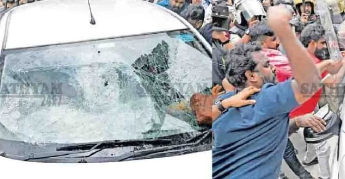 ഇഡി ഉദ്യോഗസ്ഥരെ ആക്രമിച്ച കേസ്: ഐപി ബിനു അടക്കം ഏഴ് പ്രതികൾ പോലീസ് കസ്റ്റഡിയിൽ
