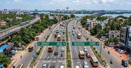 അങ്കമാലി-അരൂർ ബൈപ്പാസ് യാഥാർഥ്യത്തിലേക്ക് കൊച്ചി നഗരത്തിലെ ഗതാഗതക്കുരുക്കിന് പരിഹാരമായി കേന്ദ്രാനുമതി