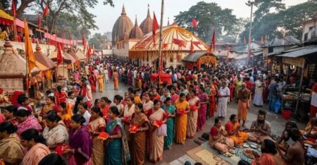 കാമാഖ്യ ക്ഷേത്രത്തിലെ അംബുബാച്ചി മേളയ്ക്ക് ഒരുക്കങ്ങൾ പൂർത്തിയായി; ജൂൺ 22 മുതൽ നാല് ദിവസം നട അടച്ചിടും