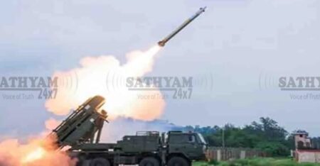പിനാക ലോംഗ് റേഞ്ച് ഗൈഡഡ് റോക്കറ്റ് പരീക്ഷണം വിജയം; പ്രതിരോധ രംഗത്ത് ഇന്ത്യയ്ക്ക് വൻ കുതിപ്പ്