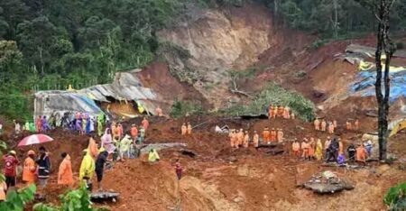 മേപ്പാടി കള്ളാടി മണ്ണിടിച്ചിൽ തിരച്ചിൽ നാലാം ദിവസത്തിലേക്ക്; കാണാതായവർക്കായി പരിശോധന തുടരുന്നു