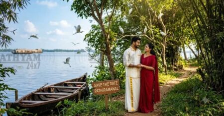 സേവ് ദി ഡേറ്റ് ഫോട്ടോ ഷൂട്ടിന് പാതിരാമണൽ ദ്വീപ് തിരഞ്ഞെടുക്കാം; അറിയേണ്ടതെല്ലാം