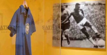 പെലെയുടെ 1958 ലോകകപ്പ് ജഴ്സി ലേലത്തിൽ വിറ്റുപോയത് റെക്കോർഡ് തുകയ്ക്ക്