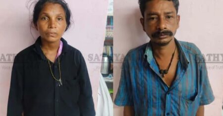 ഇരിട്ടി ബസ് സ്റ്റാൻഡിൽ സീറ്റ് തർക്കം; യാത്രക്കാരനെ കല്ലുകൊണ്ട് ആക്രമിച്ച ദമ്പതികൾ അറസ്റ്റിൽ
