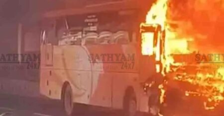 ബെംഗളൂരുവില് കെഎസ്ആര്ടിസി സ്വിഫ്റ്റ് ബസിന് തീപിടിച്ചു: യാത്രക്കാര് അത്ഭുതകരമായി രക്ഷപ്പെട്ടു