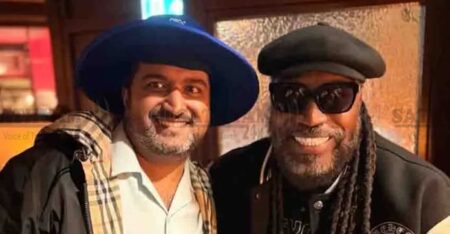 കേരള ക്രിക്കറ്റ് ലീഗിലേക്ക് ക്രിസ് ഗെയിൽ; ബ്ലൂ ടൈഗേഴ്സിന്റെ സഹ ഉടമയായി ചുമതലയേറ്റു