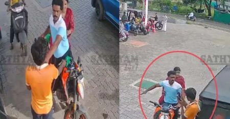 മലപ്പുറം ആനങ്ങാടിയിൽ പെട്രോൾ പമ്പ് ജീവനക്കാരെയും പൊലീസിനെയും ആക്രമിച്ച യുവാവ് അറസ്റ്റിൽ