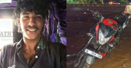 പുതുക്കാട് ദേശീയപാതയിൽ അപകടം; ബൈക്ക് യാത്രികനായ യുവാവ് മരിച്ചു, യുവതിക്ക് ഗുരുതര പരിക്ക്